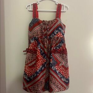 Blueberi Boulevard Red, White & Blue Girls Dress